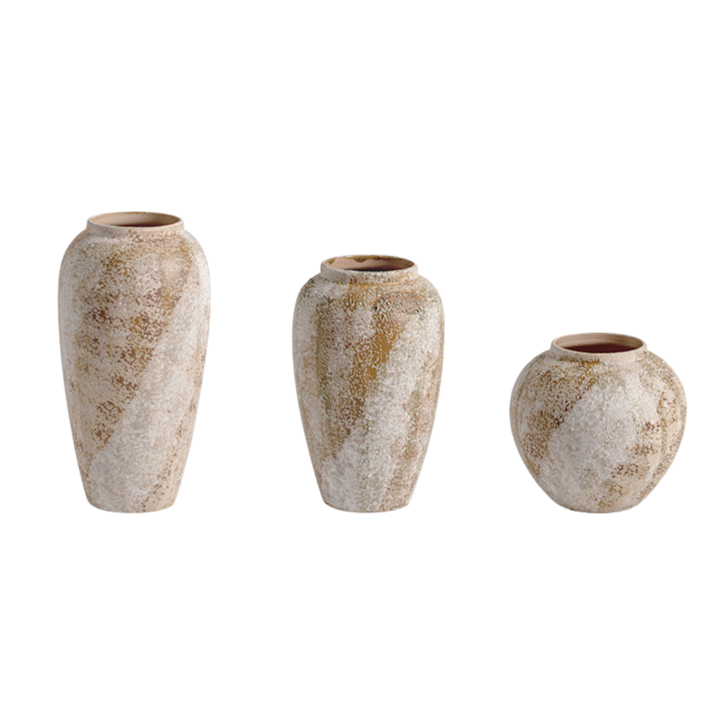 Wabi-Sabi Ceramic Decorative Vase
