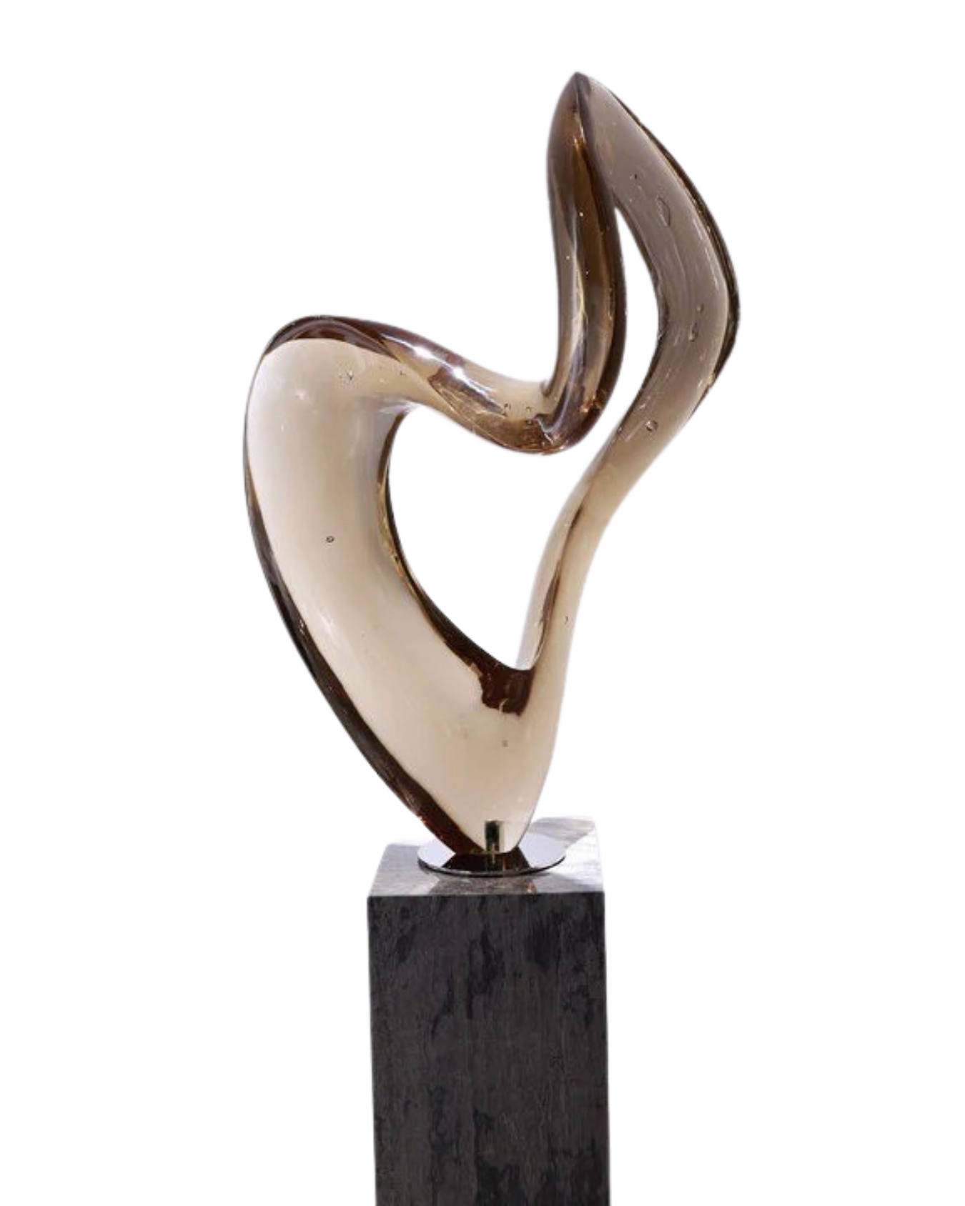 Luxury Acrylic Crystal Twist Sculpture