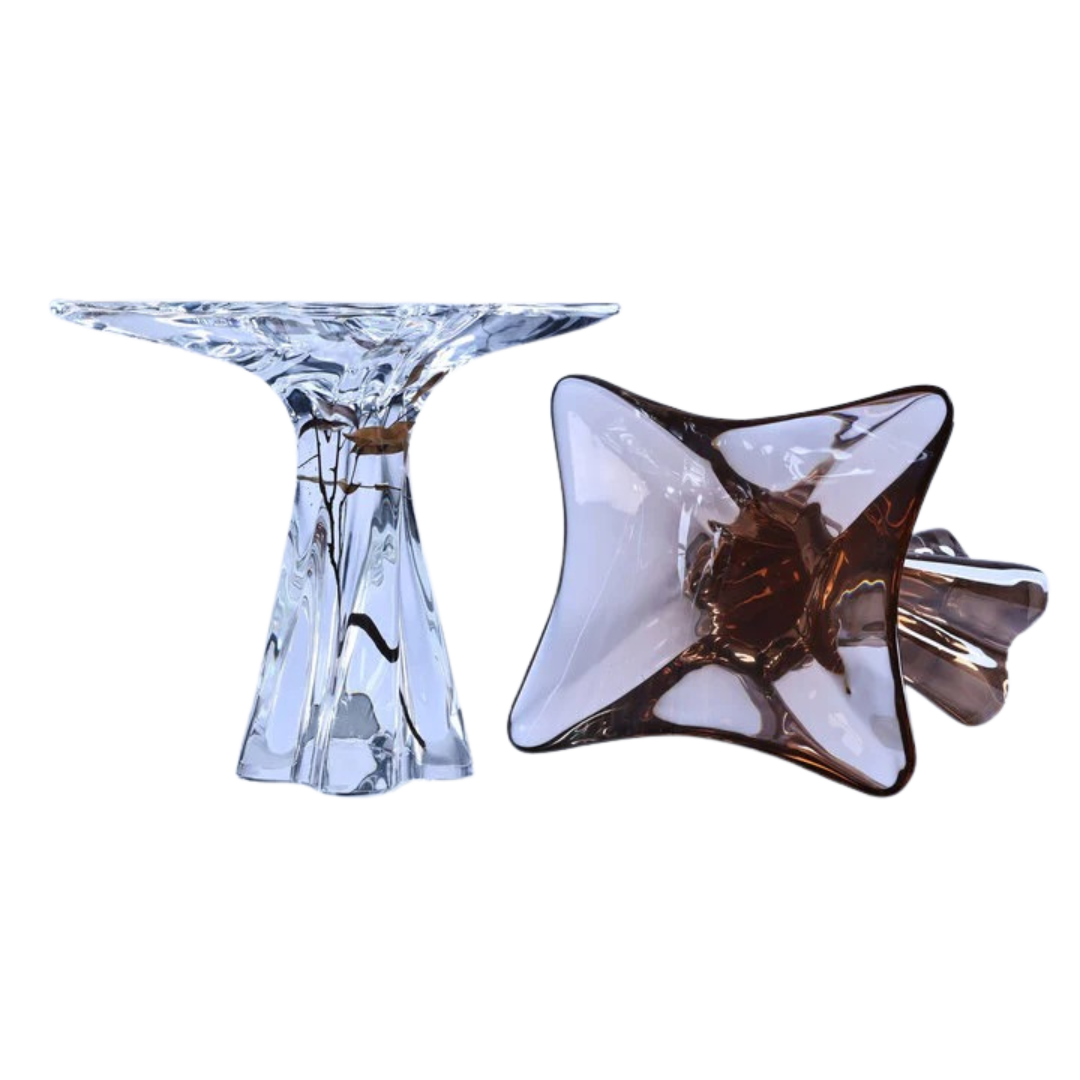 Melting Ice Crystal End Table