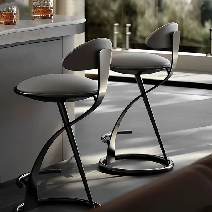 Gold Stainless Steel Bar Stools