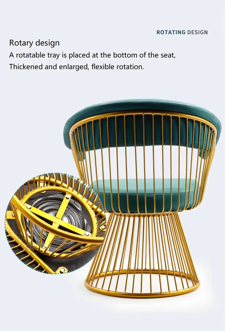 Luxury Home Rotatable Arm Chair