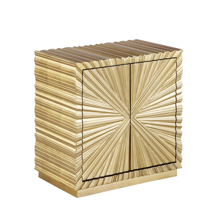 New Arrival Gold Hotel Buffet Luxury Living Room Sideboard 4 Drawer Storage Cabinet for Home Hotel