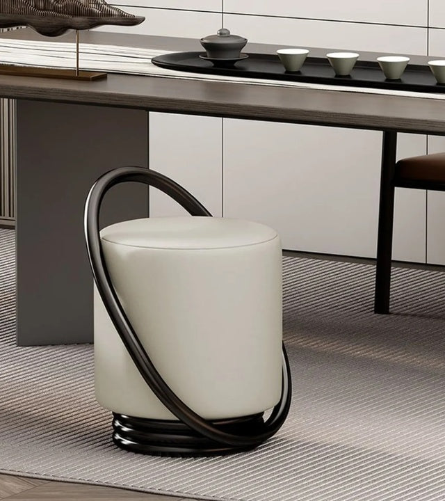 Versatile Dressing Table Stool - Simple Living Room or Bedroom Makeup Stool, Elegant Tea Table Seating