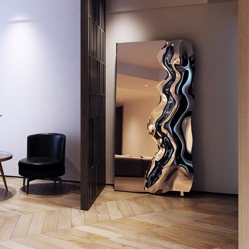 Luxury Contemporary 3d Abstract Mirror