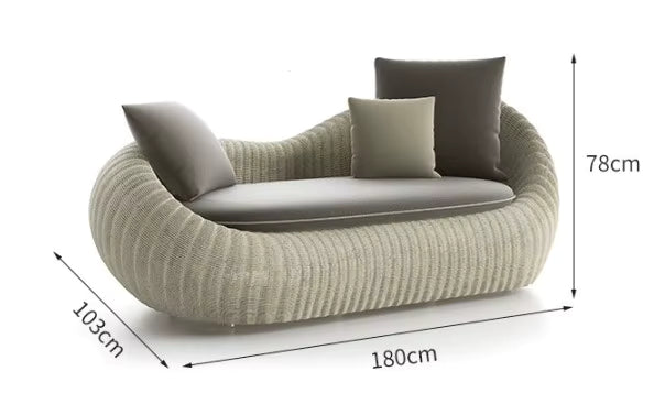 Outdoor Rattan Balcony Sofa