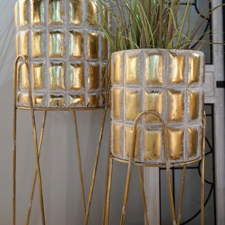 Gold To Do Old Cast Iron Decorative Flower Shelves Home Decor With Metal Flower Holder