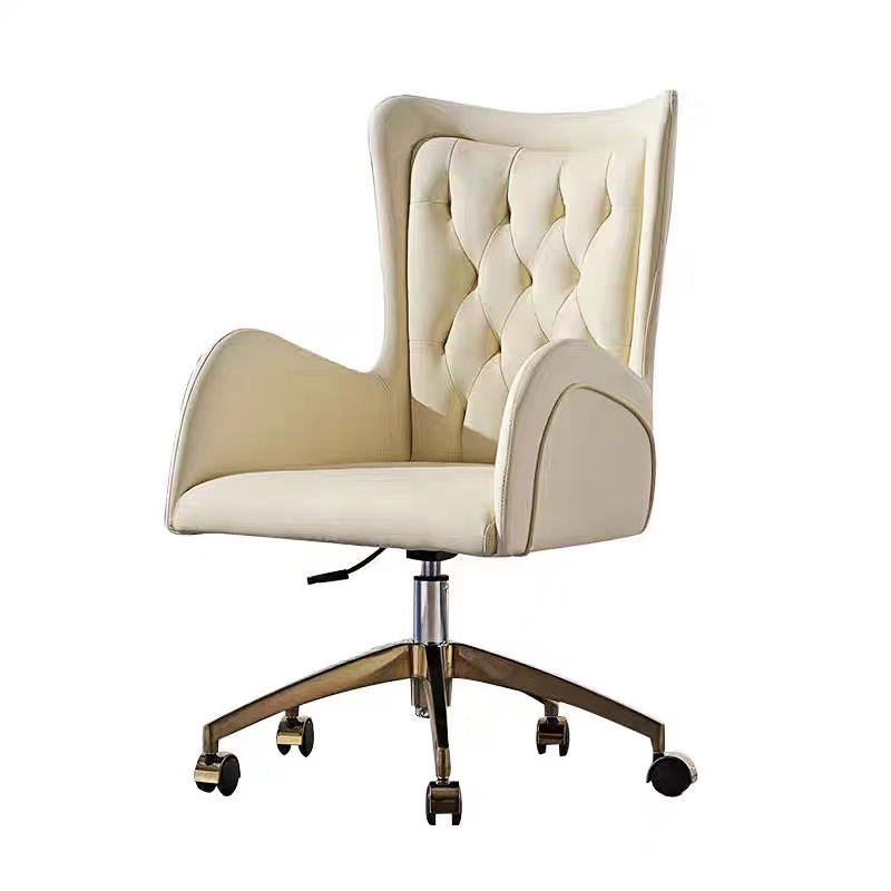 Swivel Leather Office Chair