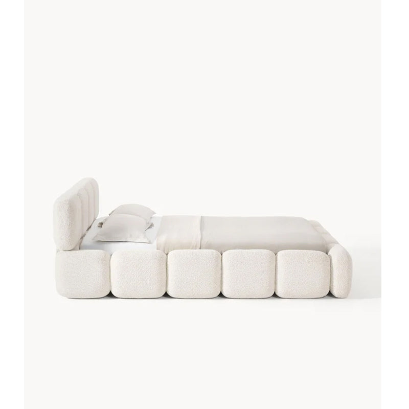 Japanese Style Upholstered Bed