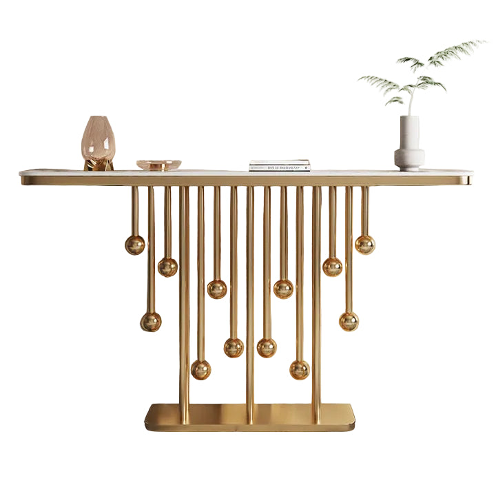 Modern Luxury Marble Top Console Table