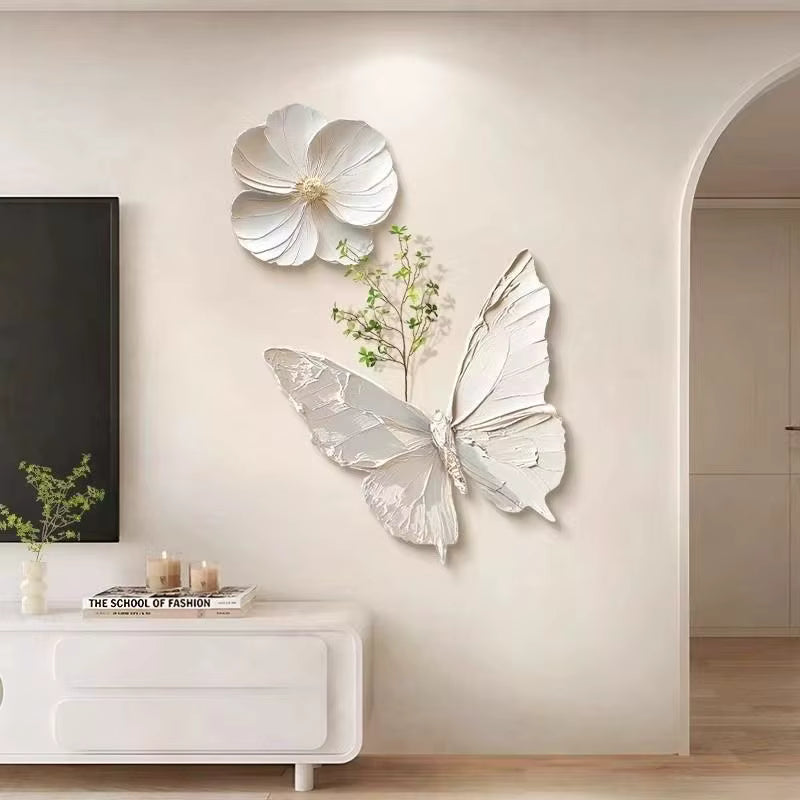 Living Room Home Decor Luxury Butterfly Wall Art