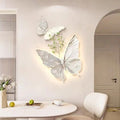 50X46CM With LED Light New Metal Wall Living Room Home Decor Luxury Art Item House Decoration Wholesale Dropshipping DDP
