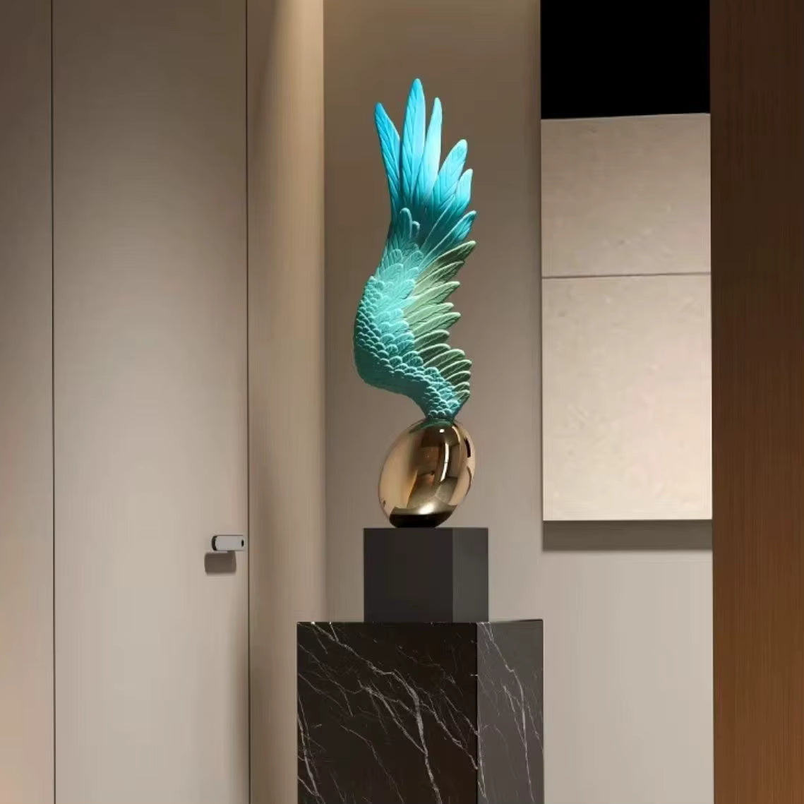 Wings Art Abstract Sculpture