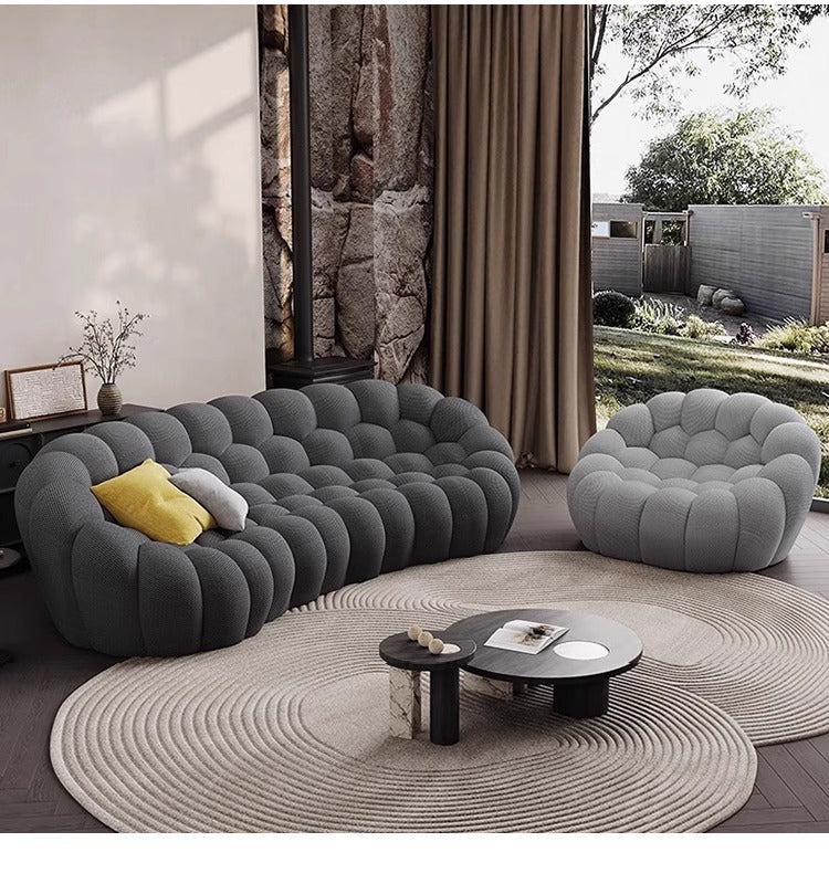 Colorful Honeycomb Mesh Bubble Sofa Set