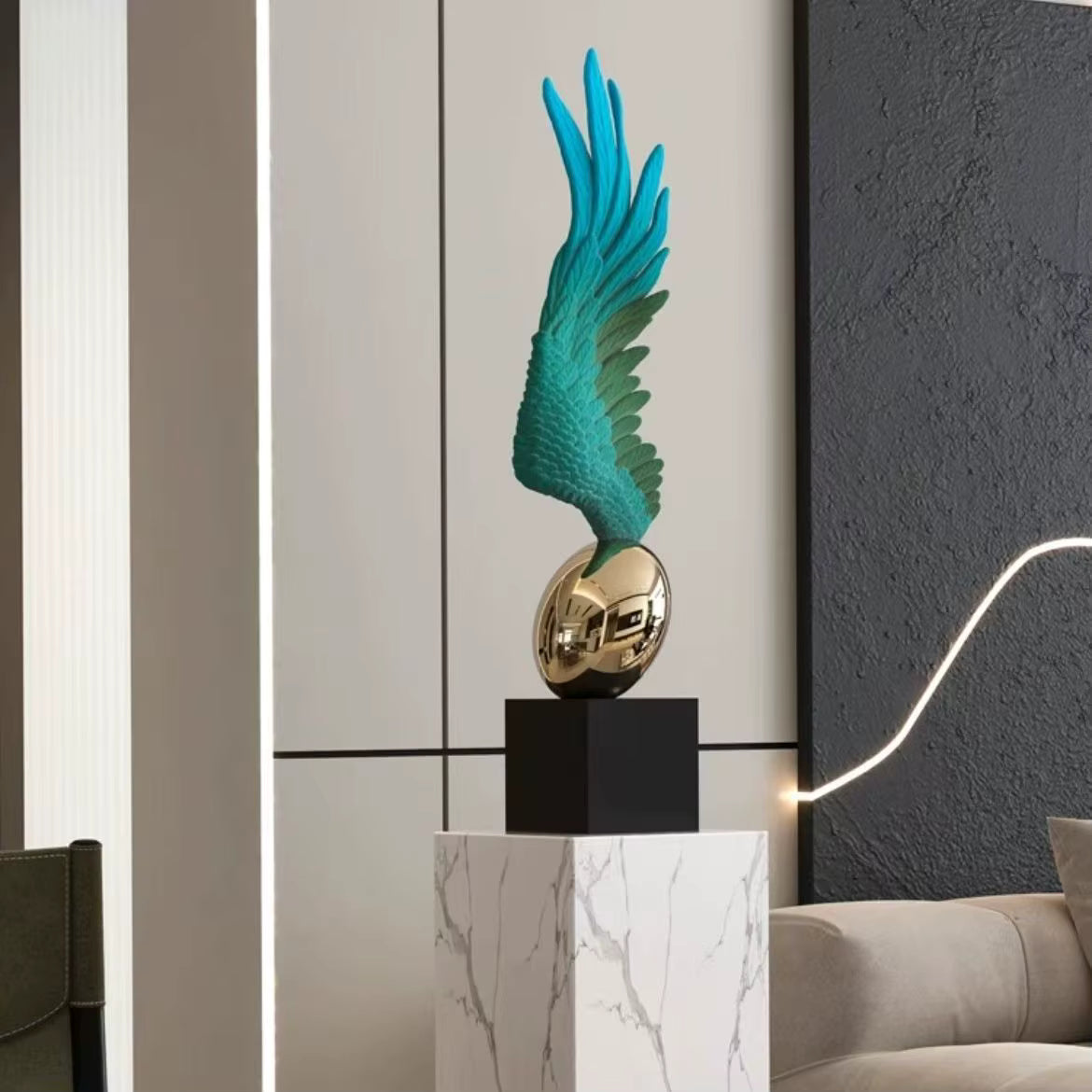 Wings Art Abstract Sculpture