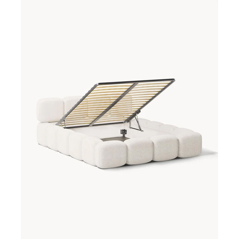 Japanese Style Upholstered Bed