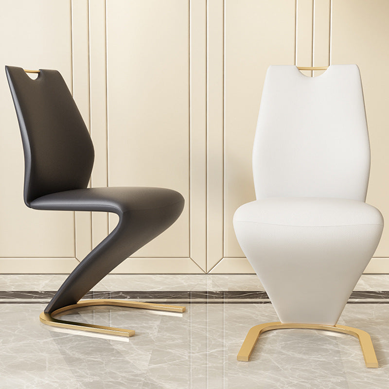 White Luxury Marble Dining Table And Chair