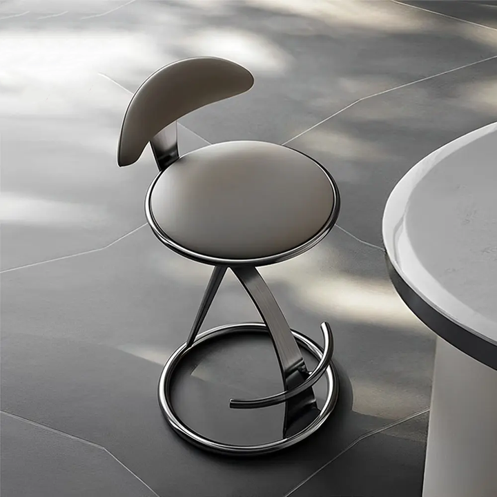 Gold Stainless Steel Bar Stools