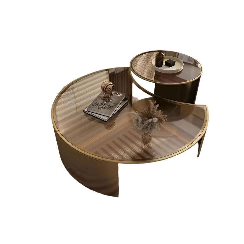 Modern Round Coffee Table Set