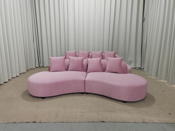 Modern Living Room U Shaped Module Combination Sofa Upholstered Couch Sectional Sofas for Home Home Beauty Salon Furniture